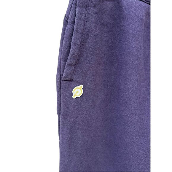 Peloton Heavyweight Chic Jogger Purple small  Fleece Logo Workout Gym sweatpants - Picture 2 of 5